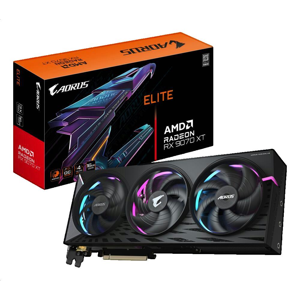 Gigabyte AORUS Radeon RX 9070 XT ELITE RGB AMD