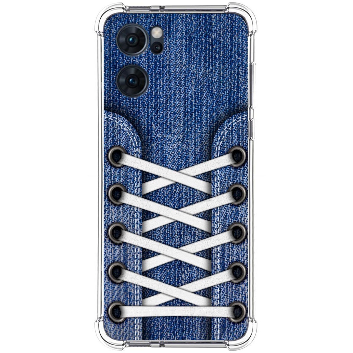 Funda Silicona Antigolpes para Oppo Find X5 Lite 5G diseño Zapatillas 01 Dibujos