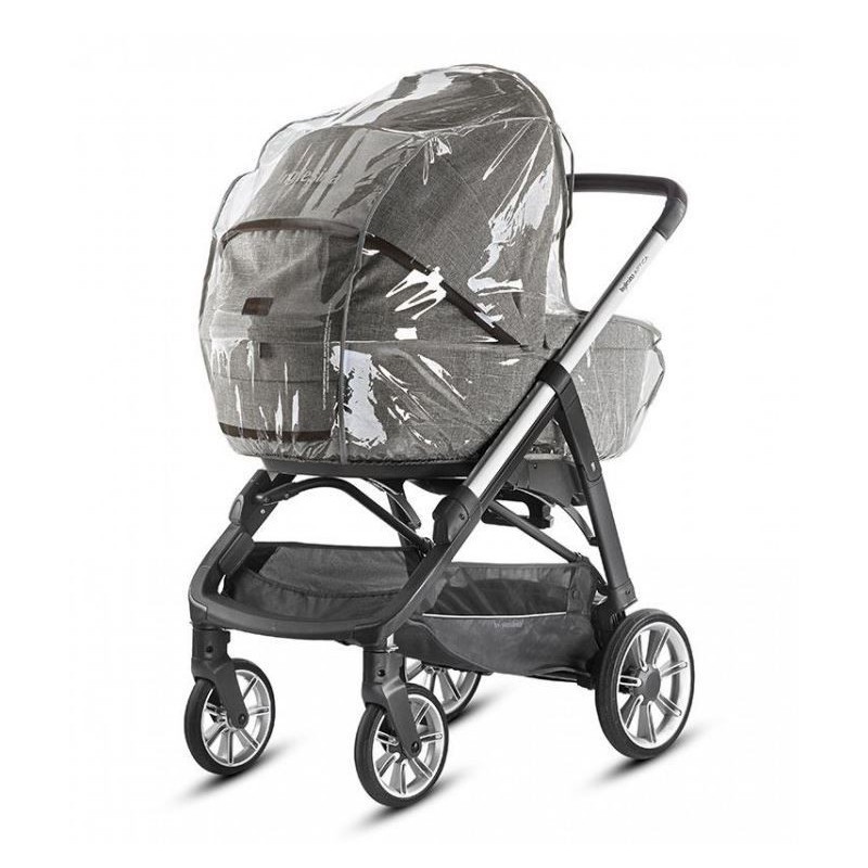 Inglesina - Burbuja de lluvia para capazo Aptica Aptica XT Electa compatible protector de lluvia resistente uso diario para paseo