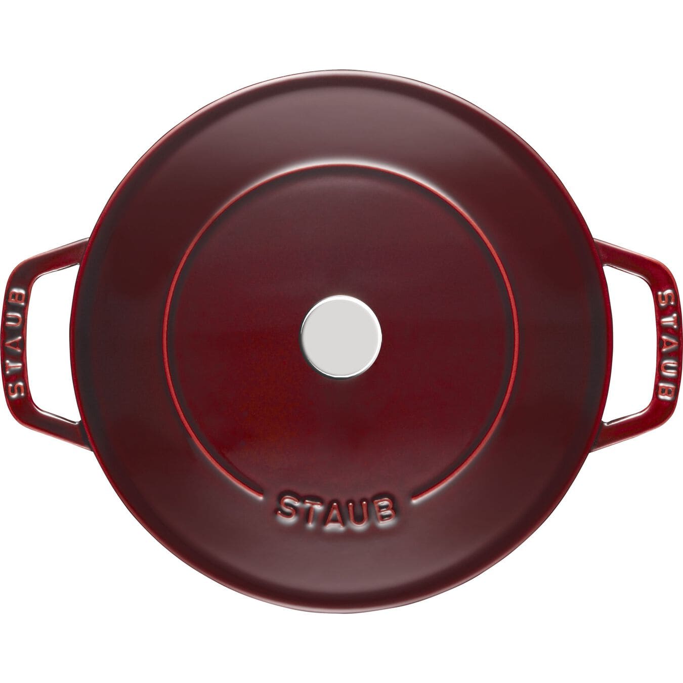 CAZUELA CHISTERA, REDONDA, 24 CM STAUB