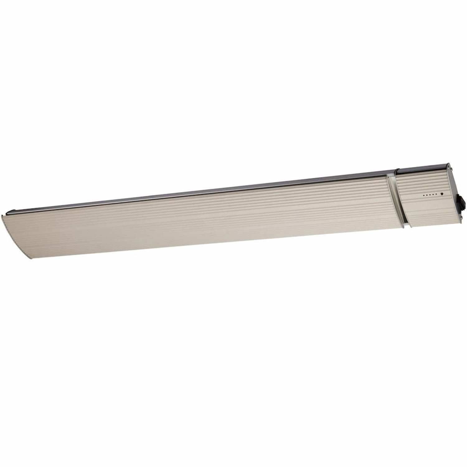 Sined Calor Blanco 1800 1800w Radiador Infrarrojo Exterior De Aluminio Blanco No Emite Luz Elemento Calefactor De Aleación De Aluminio Extruido Revestimiento Cerámico Blanco Ip65