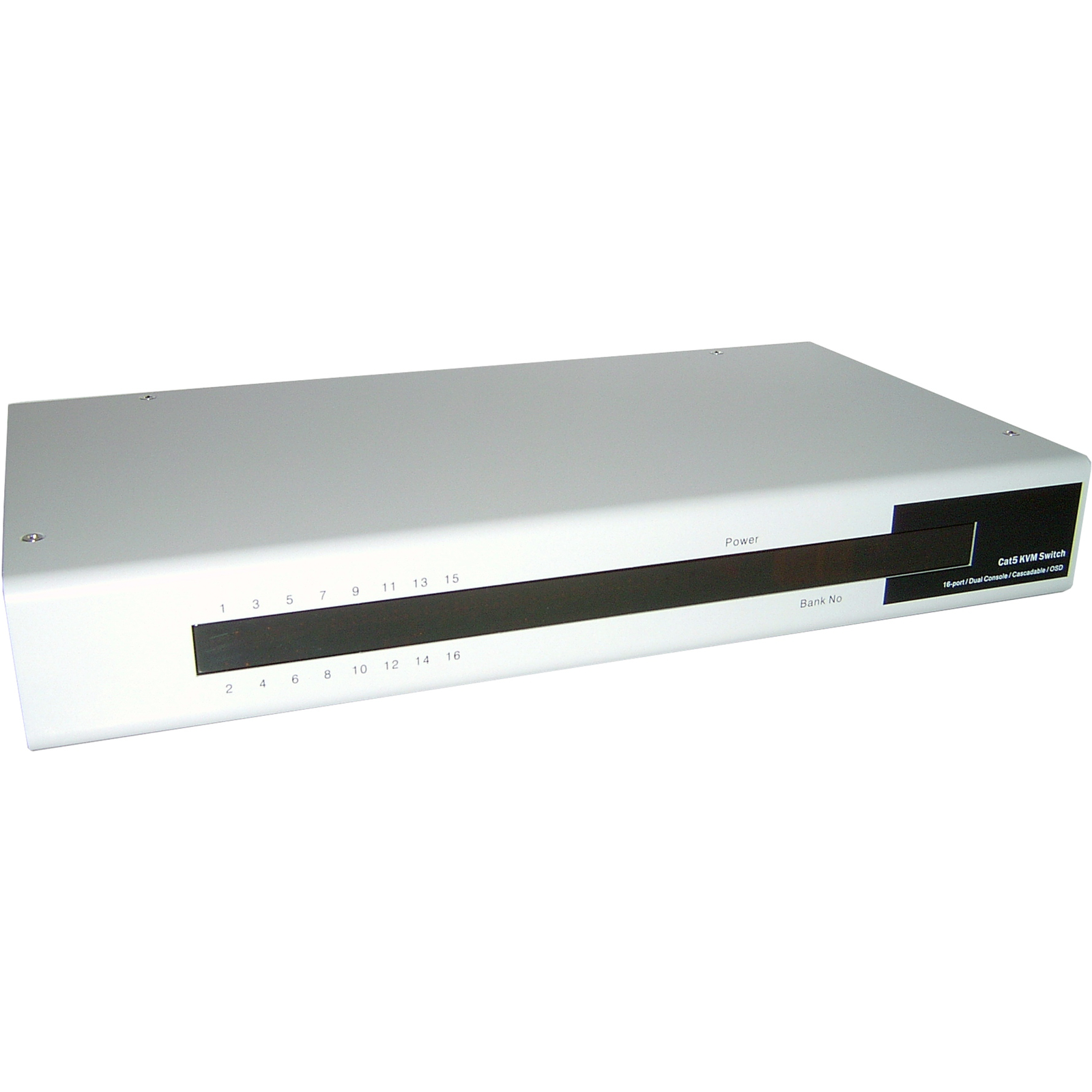 Conmutador KVM sobre Cat.5 de Uniclass Rack 1U 2KVM a 16CPU - BeMatik