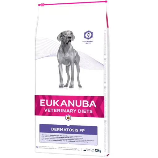 Eukanuba Pienso Dermatosis FP para Perros con Problemas de Piel - 12 KG
