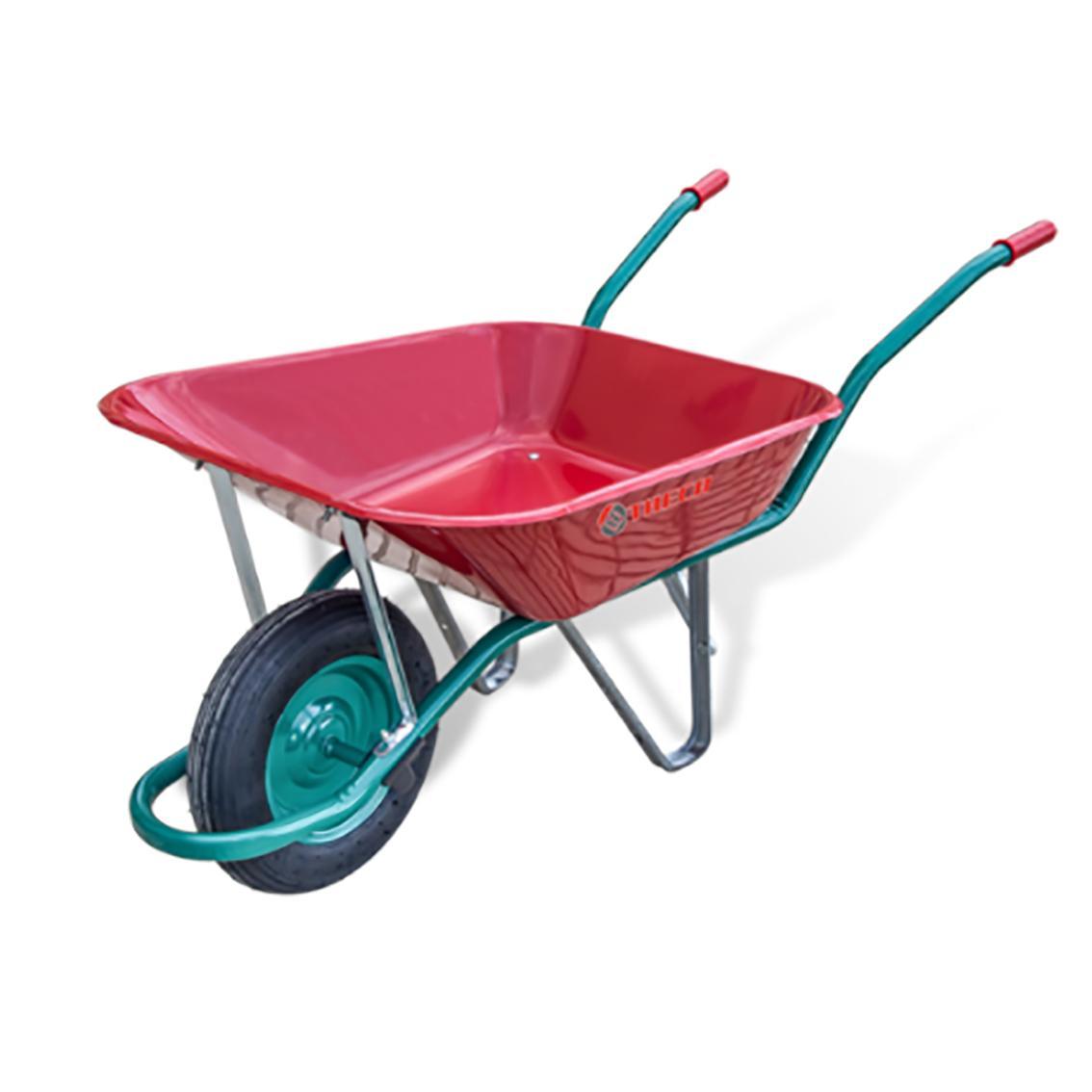 Carretilla obra roja royal 60l r/ neumatica