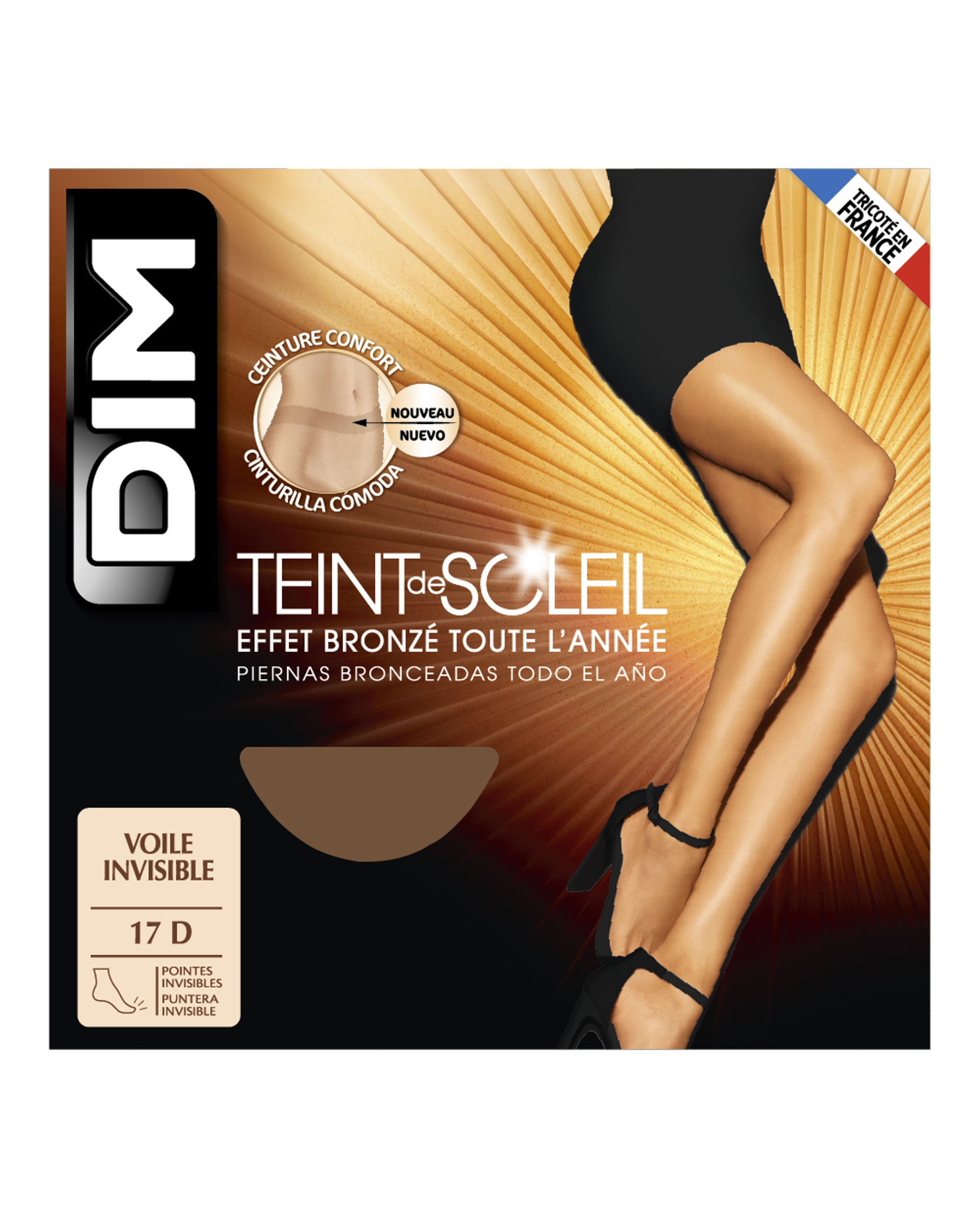 Dim Panty de verano Teint de Soleil transparente efecto natural