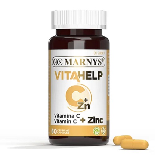Marnys VITAHELP Vitamina C + Zinc | Refuerzo Inmunológico
