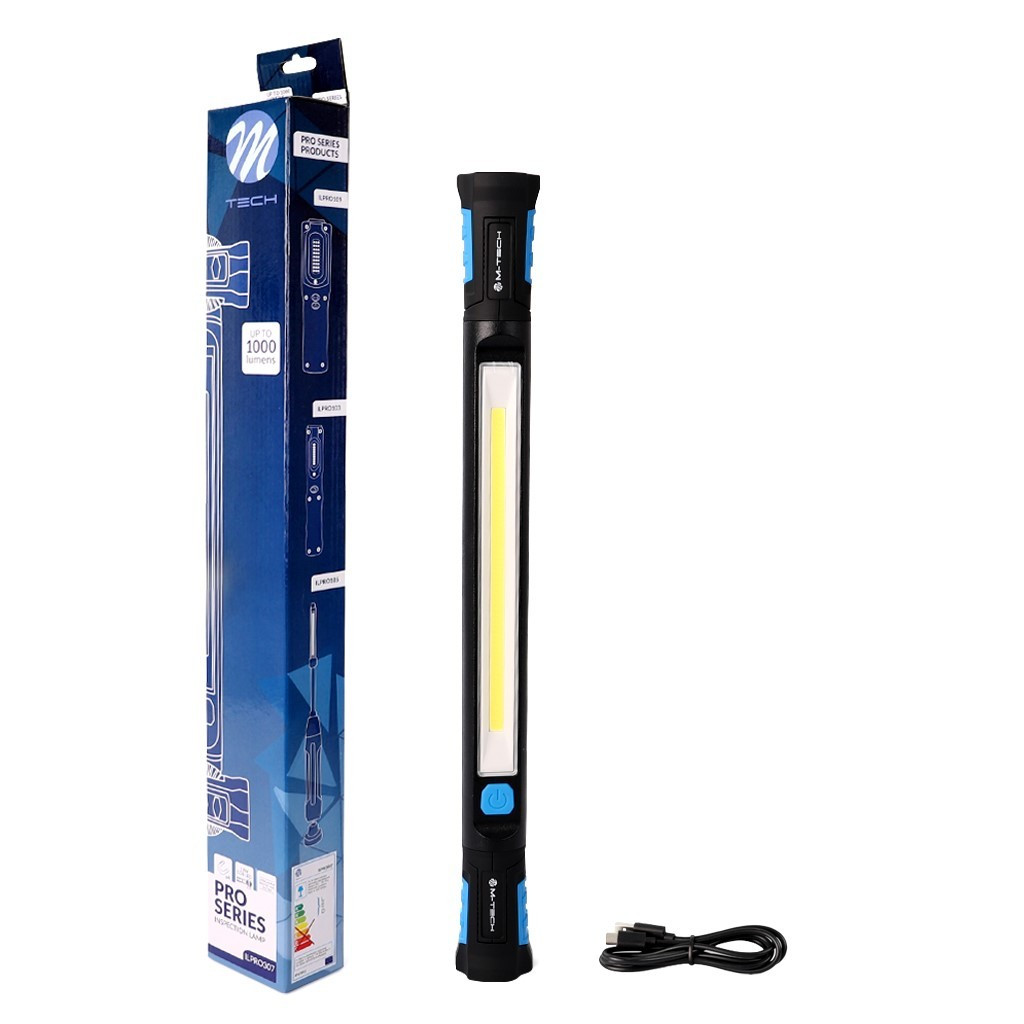 LÁMPARA DE INSPECCIÓN M-TECH PRO 10W COB USB-C