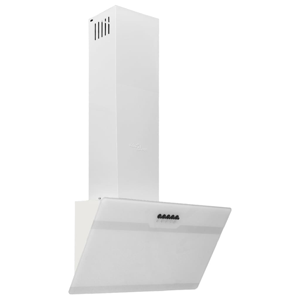vidaXL Campana Extractora Pared Acero y Cristal Templado 60 cm Cocina Color Negro,  Blanco, y mas