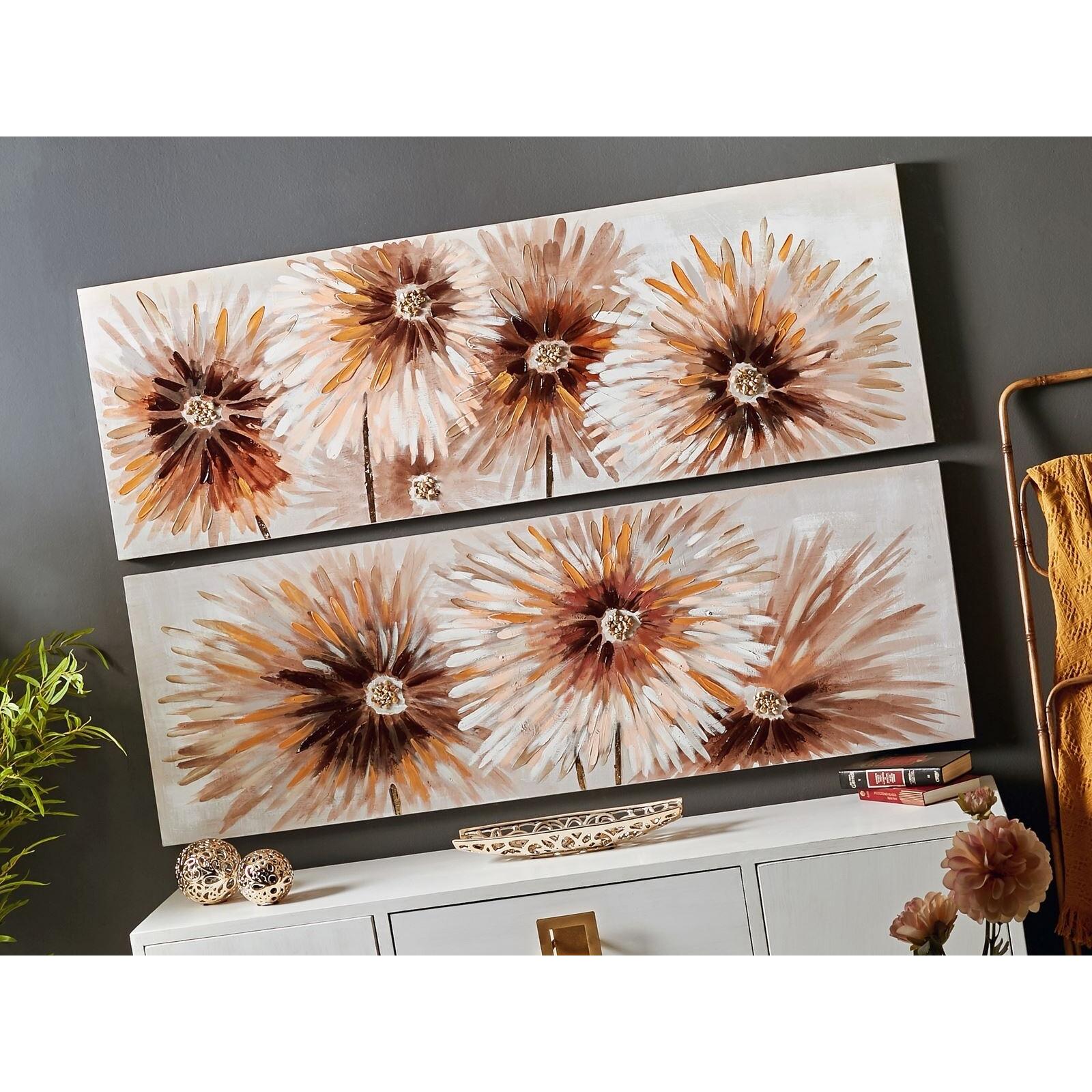 Oleo 100% dientes de leon beige 150x50 cms. s/2 150x2.8x50 cms. El mejor complemento para tu hogar.