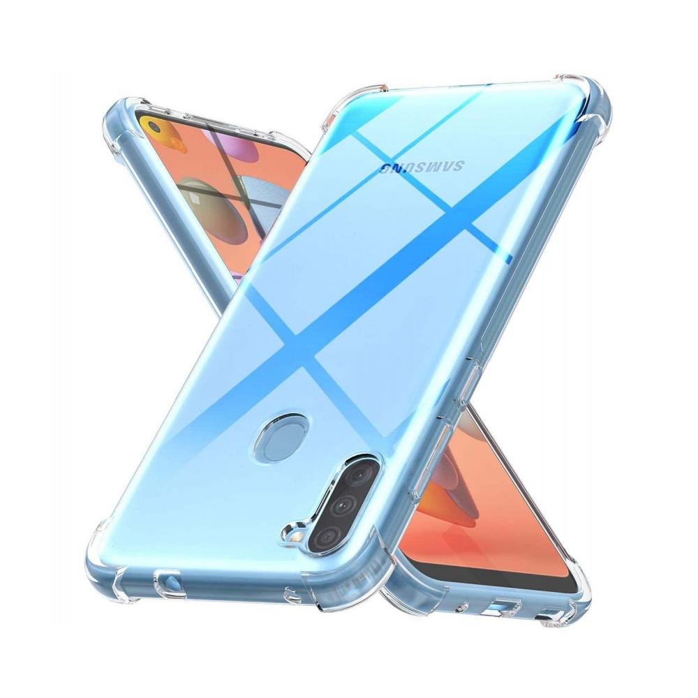 Tumundosmartphone Funda Gel TPU Transparente Anti-Shock para Samsung Galaxy A11/M11