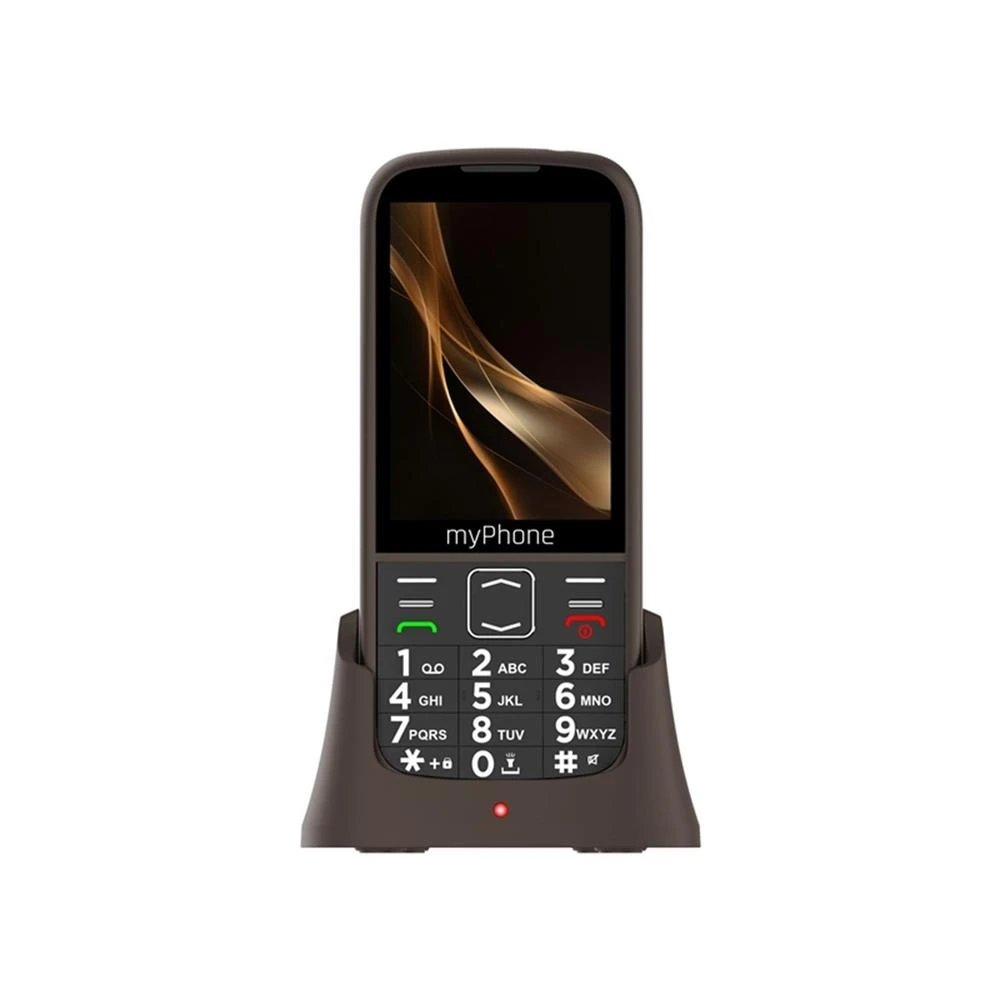 MyPhone - Smartphone Halo 4 Plus con pantalla IPS de 3,5 pulgadas, cámara selfie de 13 MP y botón SOS para personas mayores