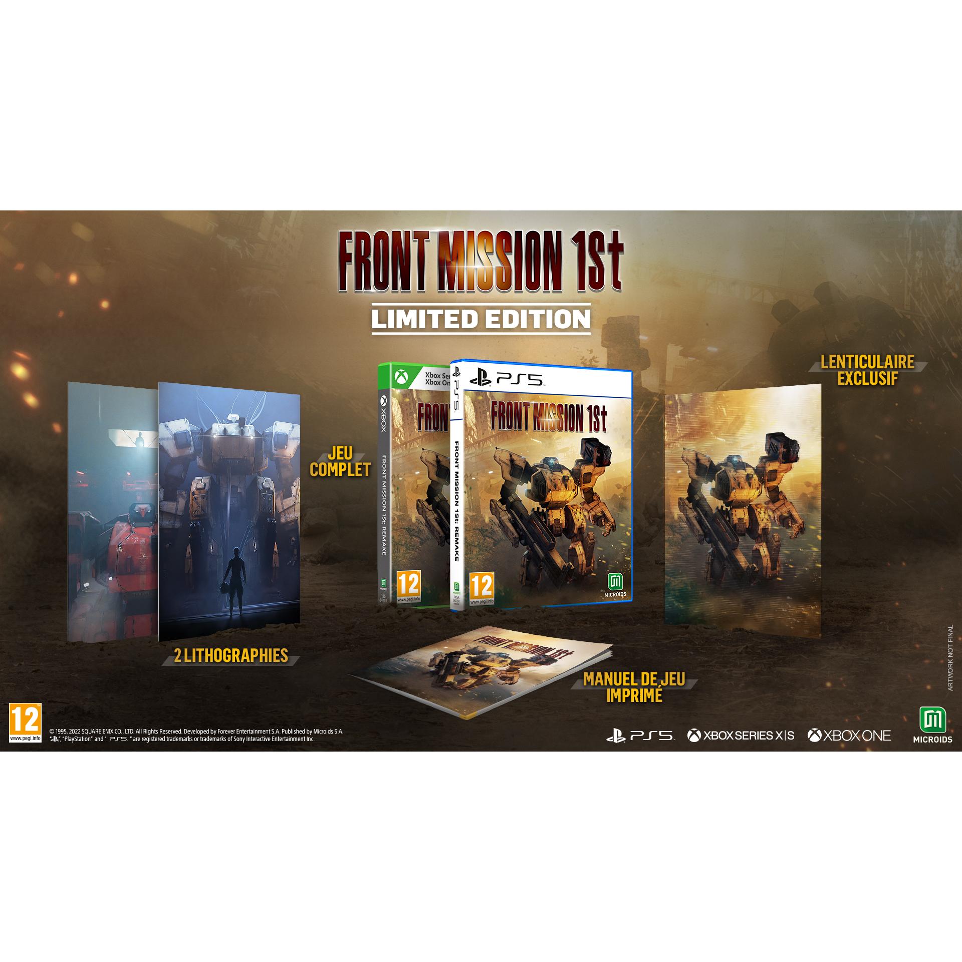 Front Mission 1st Remake Limited Edition - Xbox - Nuevo Precintado - PAL España