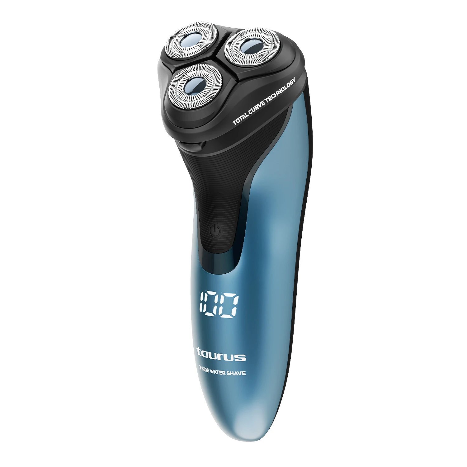 Taurus - Cortapelos SHA2311 con 3 cabezales sincronizados, 5 ajustes de longitud y 100 min de autonomía inalámbrica para hombre, color negro