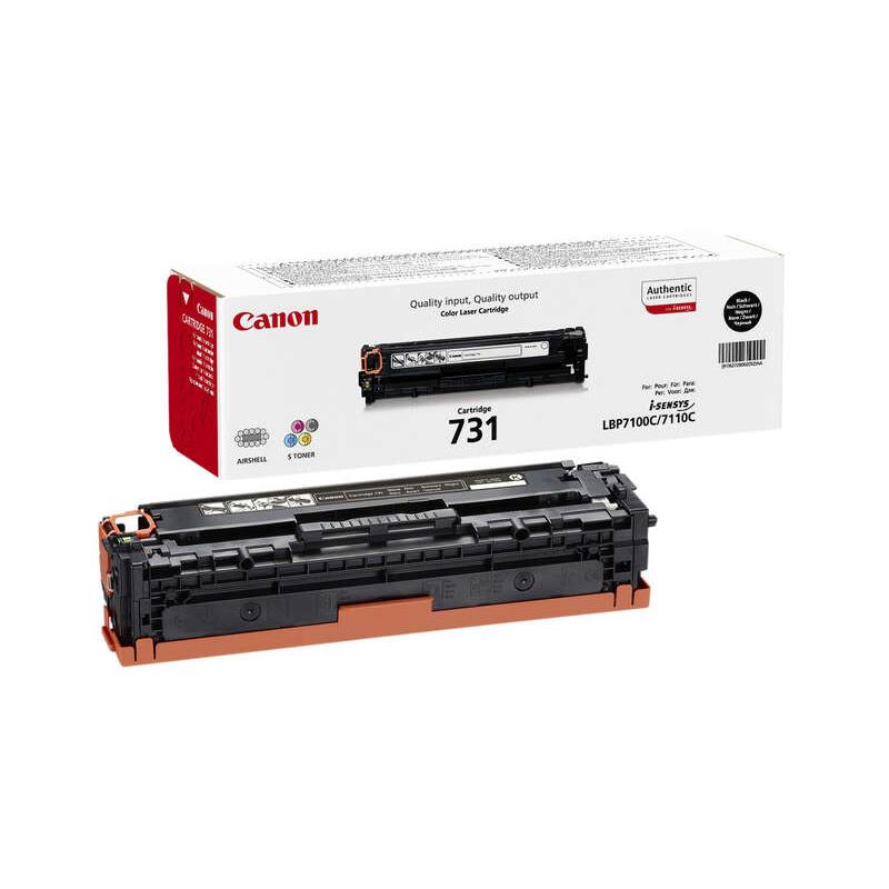 Canon 731 negro cartucho de toner original - 6272b002