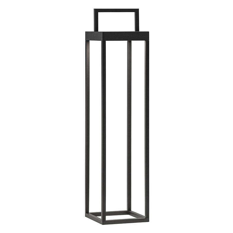 Pronto farola solar antracita 2,2w led bateria IP54 h. 52,5 cm - ROSSINI ILLUMINAZIONE