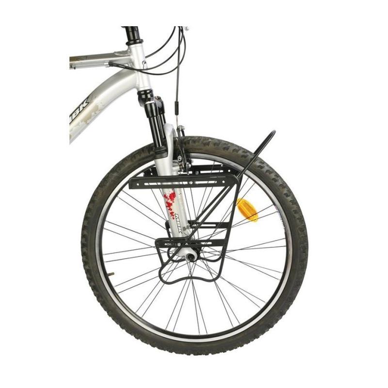 Zefal - Portabulto delantero Raider de aluminio 6061 para bicicleta compatible con frenos de disco, regulable y adaptable, carga máxima 18 kg (EN 14872), 300 x 295 mm, 750 g