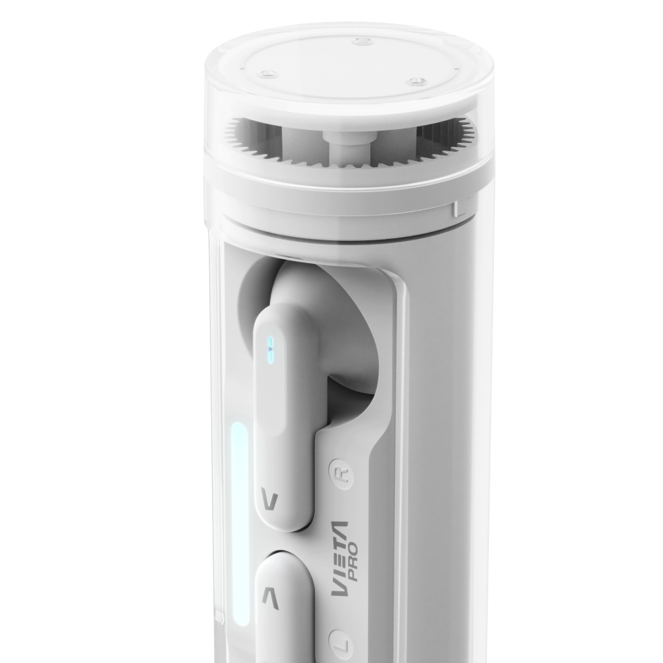 Auriculares Bluetooth 5.4 TWS con micro IPX3, Dual Pairing y 19h de batería y caja de carga magnética Rolling
