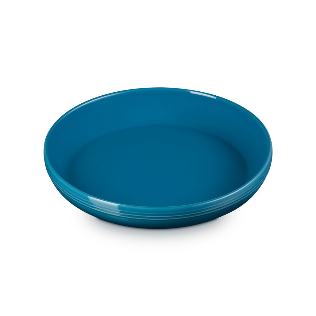 Platos Cerámicos Coupe de Le Creuset - Elegancia y Durabilidad en 3 Tamaños (22 cm y 27 cm), Apto para Horno, Microondas y Lavavajillas