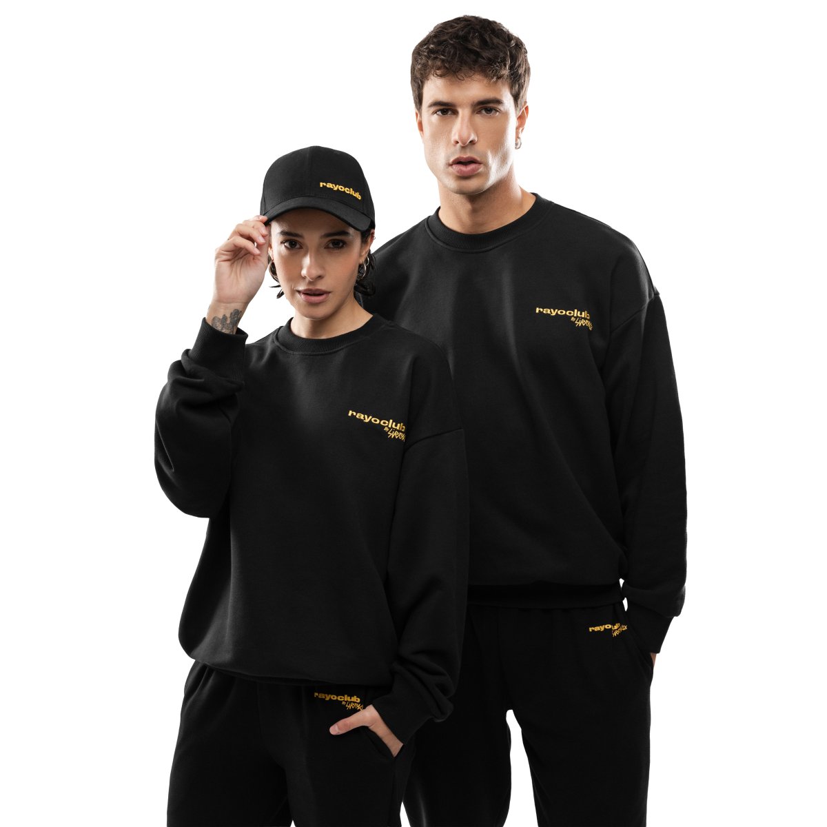 SIROKO - Sudadera Cuello Redondo - Rayo Club - Siroko  RC Ready Black_