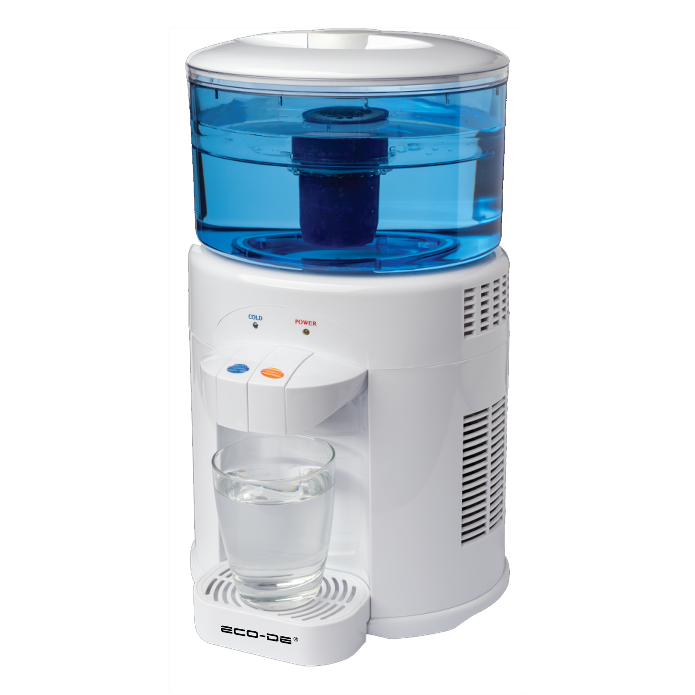 Eco-De Dispensador de Agua Fría y Natural Fresh Filter Pure. 2,8 L, Filtro Multicapa, Refrigeración Termoeléctrica ECO-3160 Eco-De