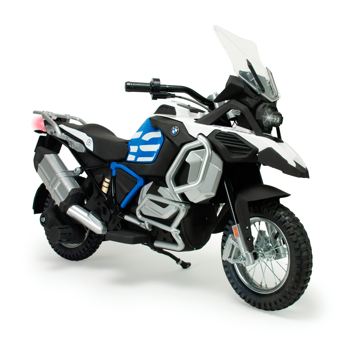 INJUSA - Moto Eléctrica Cross KTM, Batería 12V, para Niños +3 Años, con  Puño Acelerador, Ruedas de Apoyo y Bandas de Goma en Las Ruedas, 6 Km/h,  Color