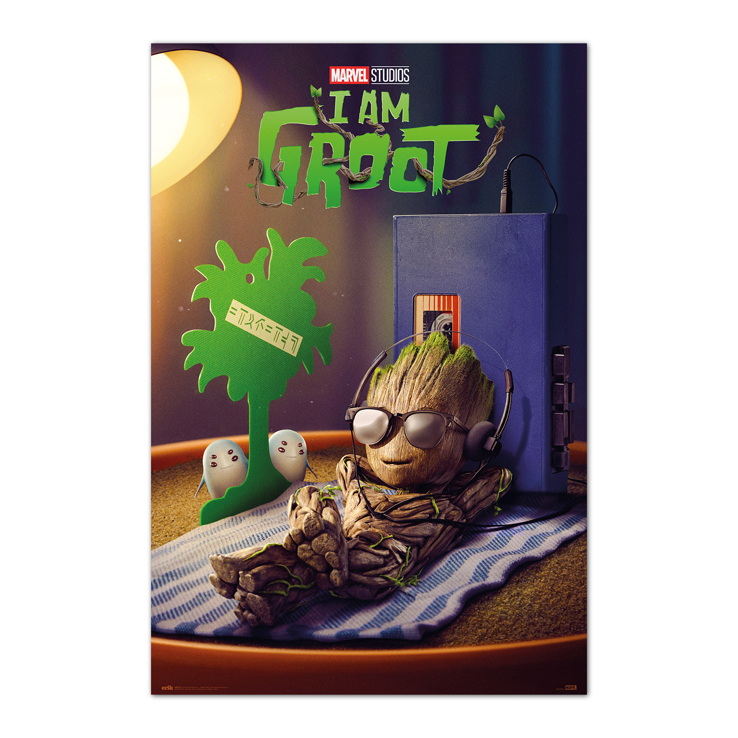Póster Marvel Groot - Decoración Marvel - 61 X 91 5 Cm