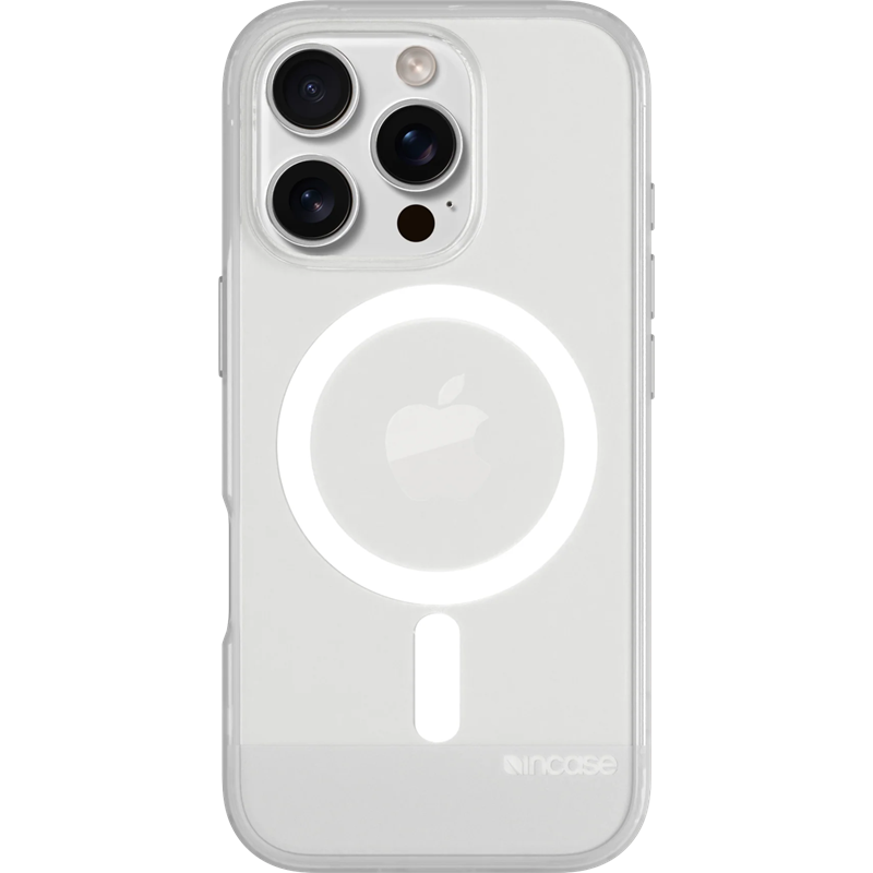 Funda movil back cover incase slim magsafe clear iphone 16 pro