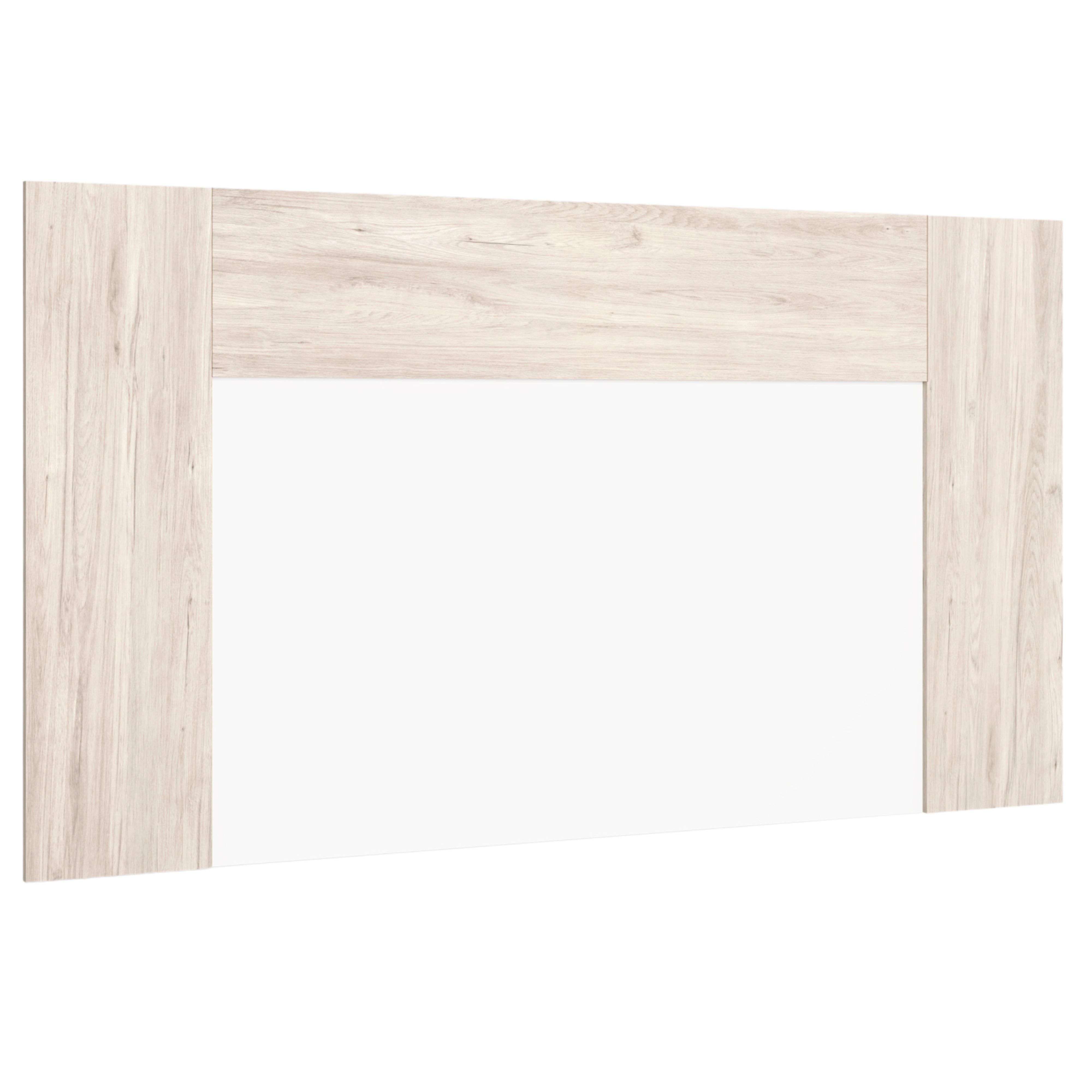 Cabecero Luce cabecera cama dormitorio color blanco y sahara 90x163x3cm