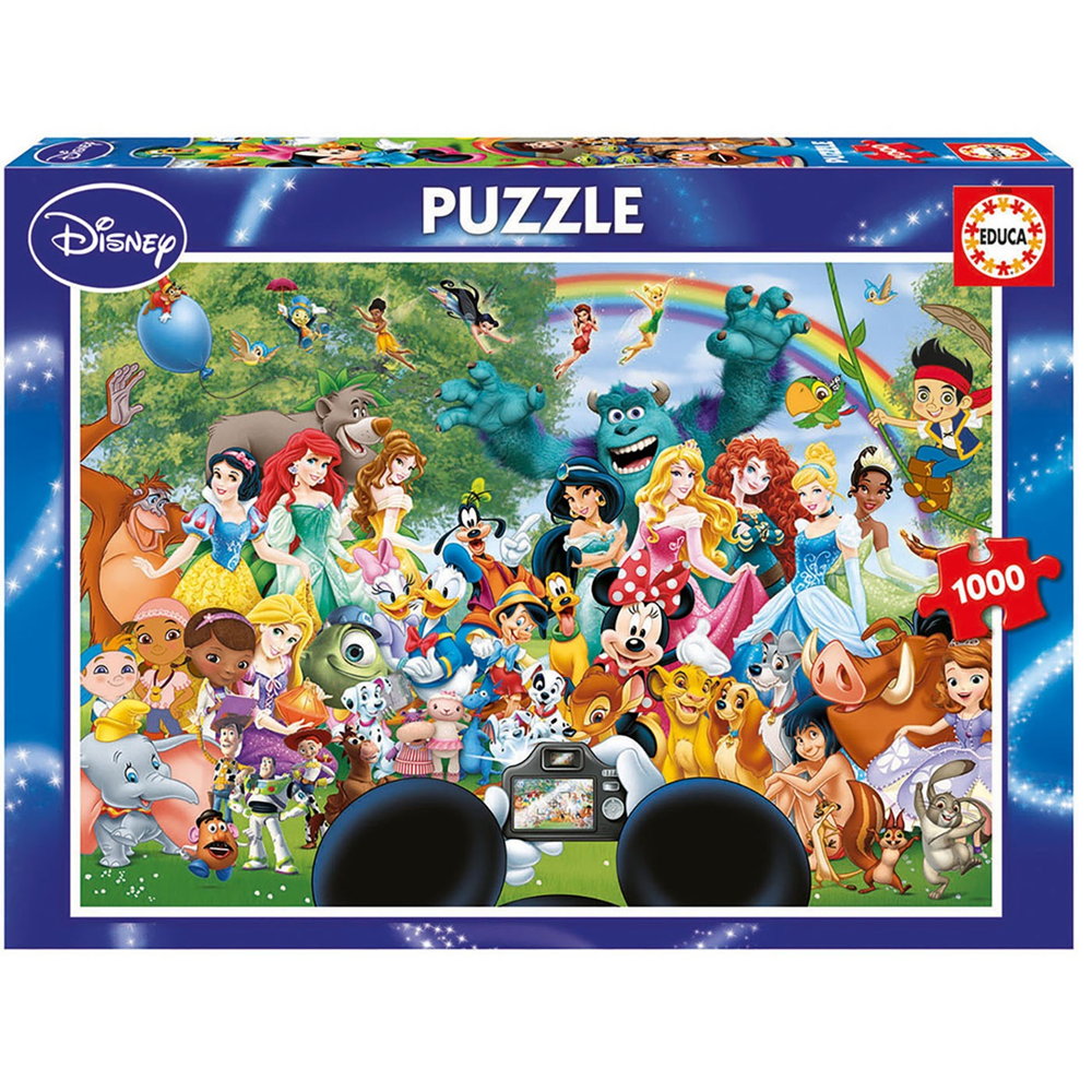 Puzzle 1000 piezas El Maravilloso Mundo de Disney II (Educa 16297)