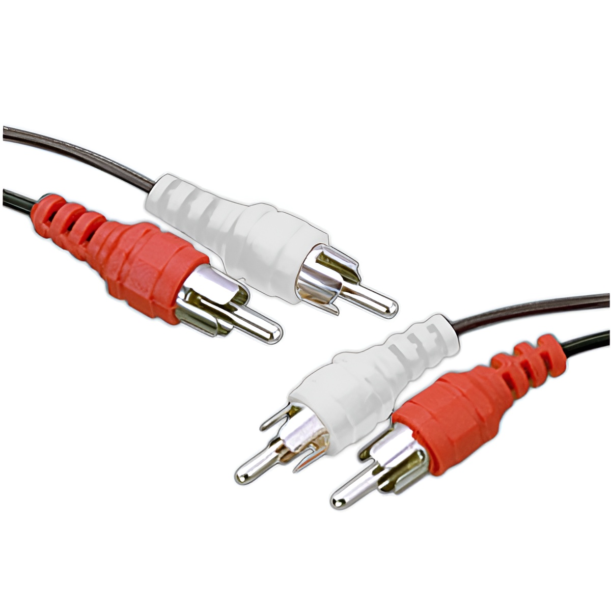 Conexión audio inyectada 2 machos RCA a 2 machos RCA de 15 m Electro Dh 37.010/15 8430552102693