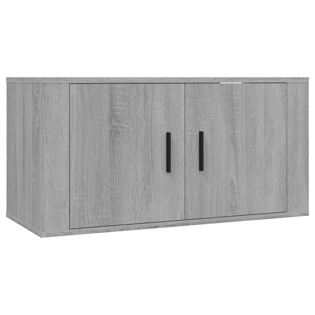 vidaXL Mueble para TV de pared 80x34,5x40 cm, Mueble de Salon, Mueble TV, Mueble TV salon, Mesa de TV, Mueble tele