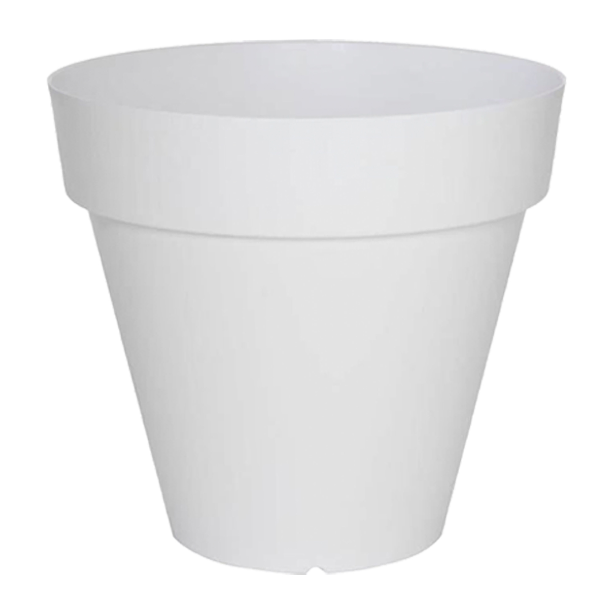 Wellhome Maceta Ale-X 60cm Blanco - Polietileno - 90L
