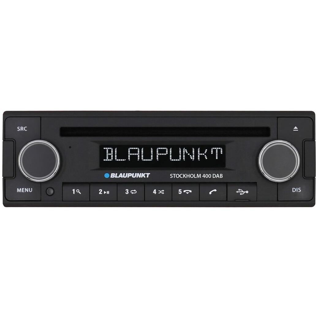 Autorradio BLAUPUNKT STOCKHOLM 400 DAB BT con CD, sintonizador DAB+, Bluetooth