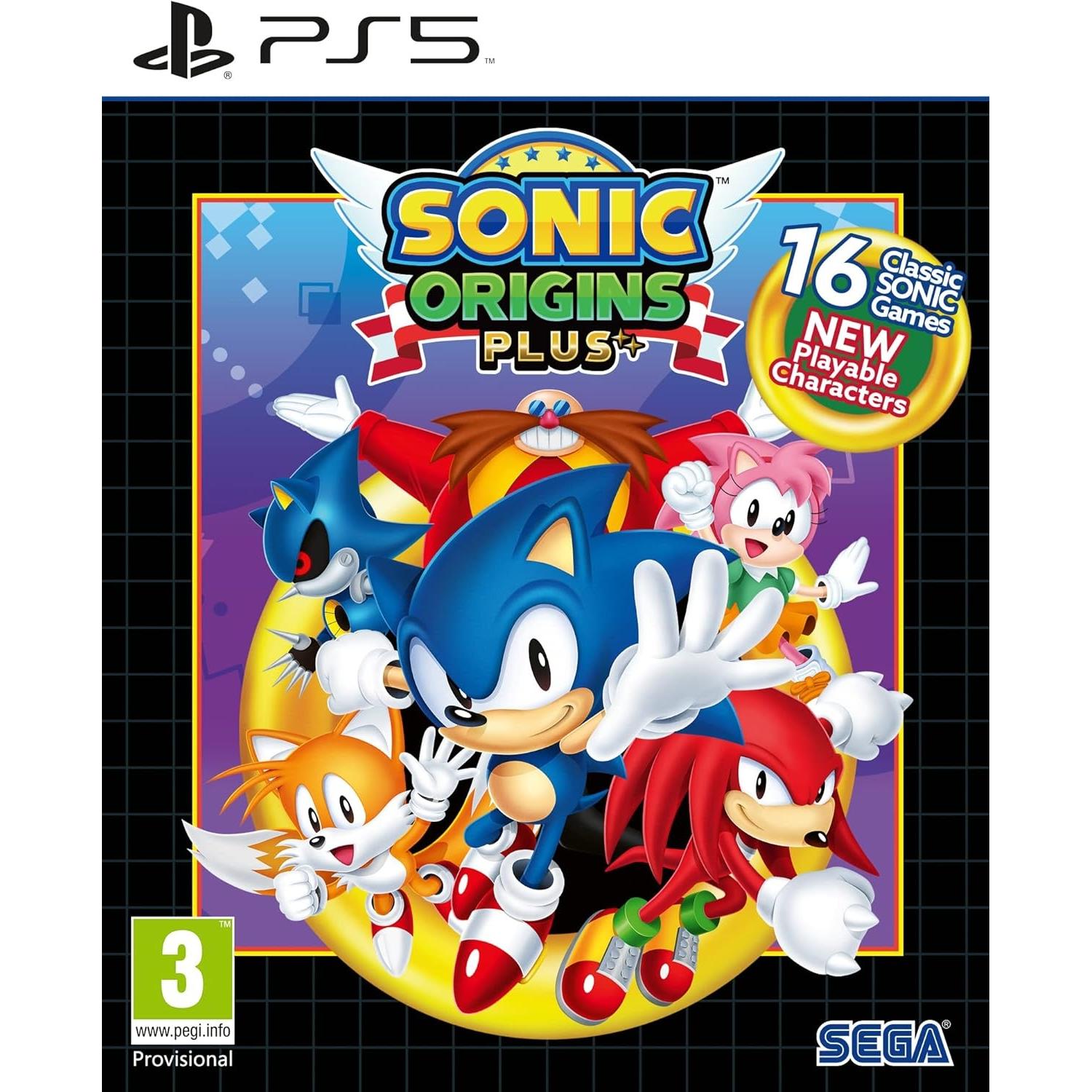 Sonic Origins Plus (Day One Edition) Juego para Consola Sony PlayStation 5 PS5