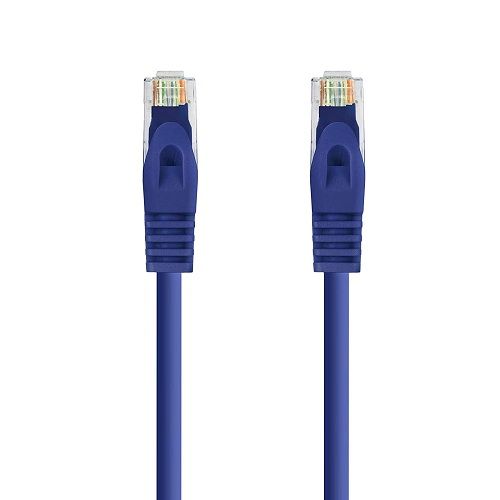 CABLEPELADO - Cable de Red UTP CAT6a - Cable Ethernet - cable trenzado - RJ45 - compatible PC, PS4, PS5, Xbox, Smart TV, server - Azul - 2 metros