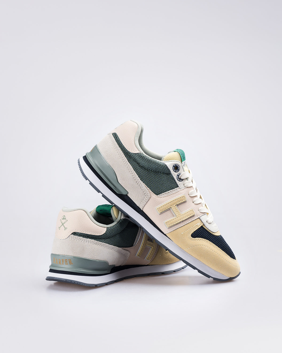 Harper & Neyer Zapatillas de Hombre con detalle lateral H