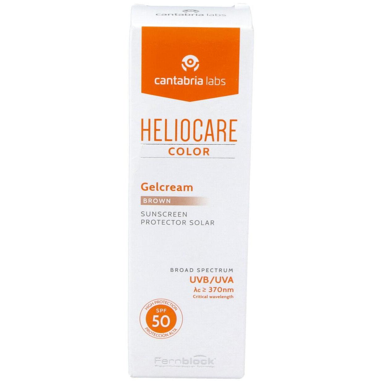 Heliocare Spf50 Color Brown Gel Crema 50Ml.