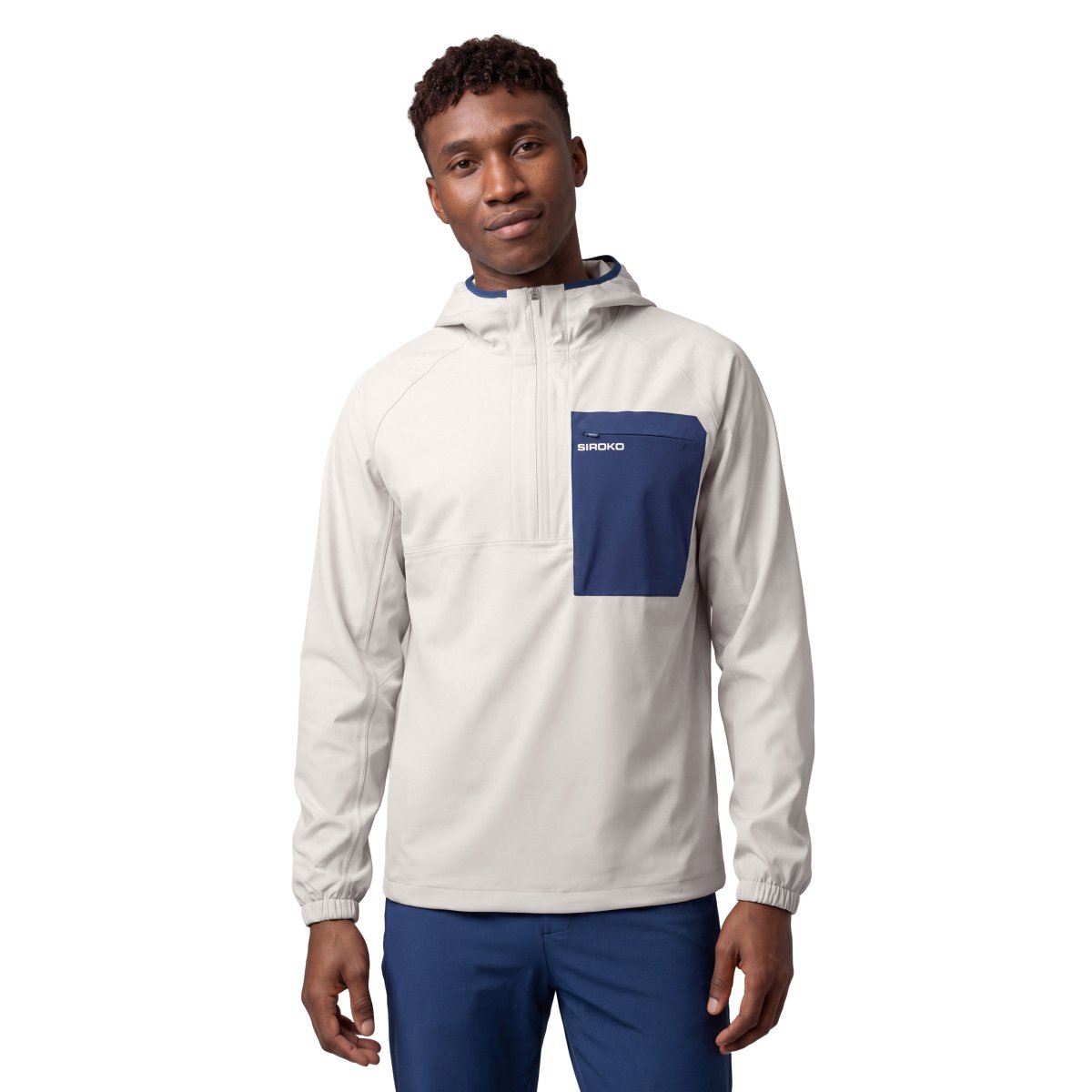 SIROKO - Chaqueta Trail Running Siroko Canfranc Gray_