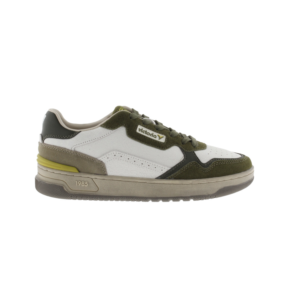 Victoria 1985 C80 Zapatillas de piel con piezas de color y serraje 8800125