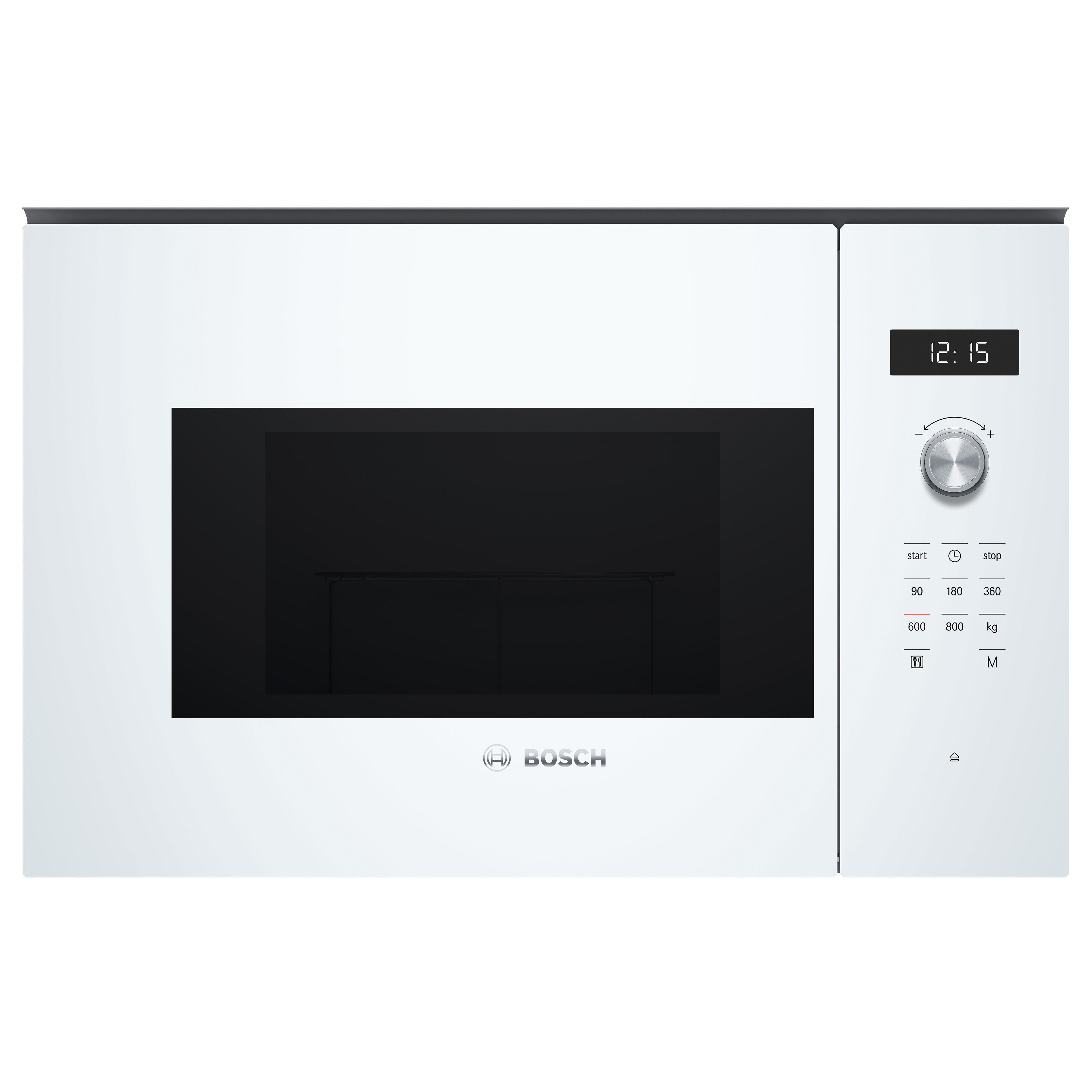 Microondas integrable Bosch Serie 6 BFL524MW0 Solo 20 L 800 W Blanco