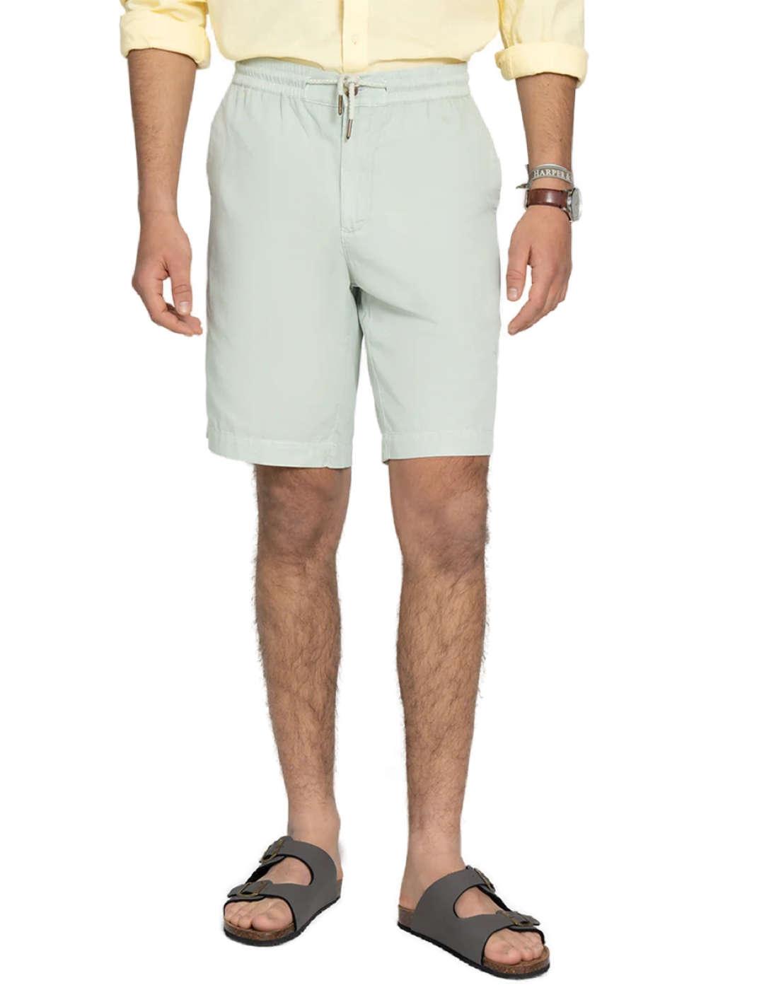 Bermuda Harper & Neyer Nautic verde agua para hombre