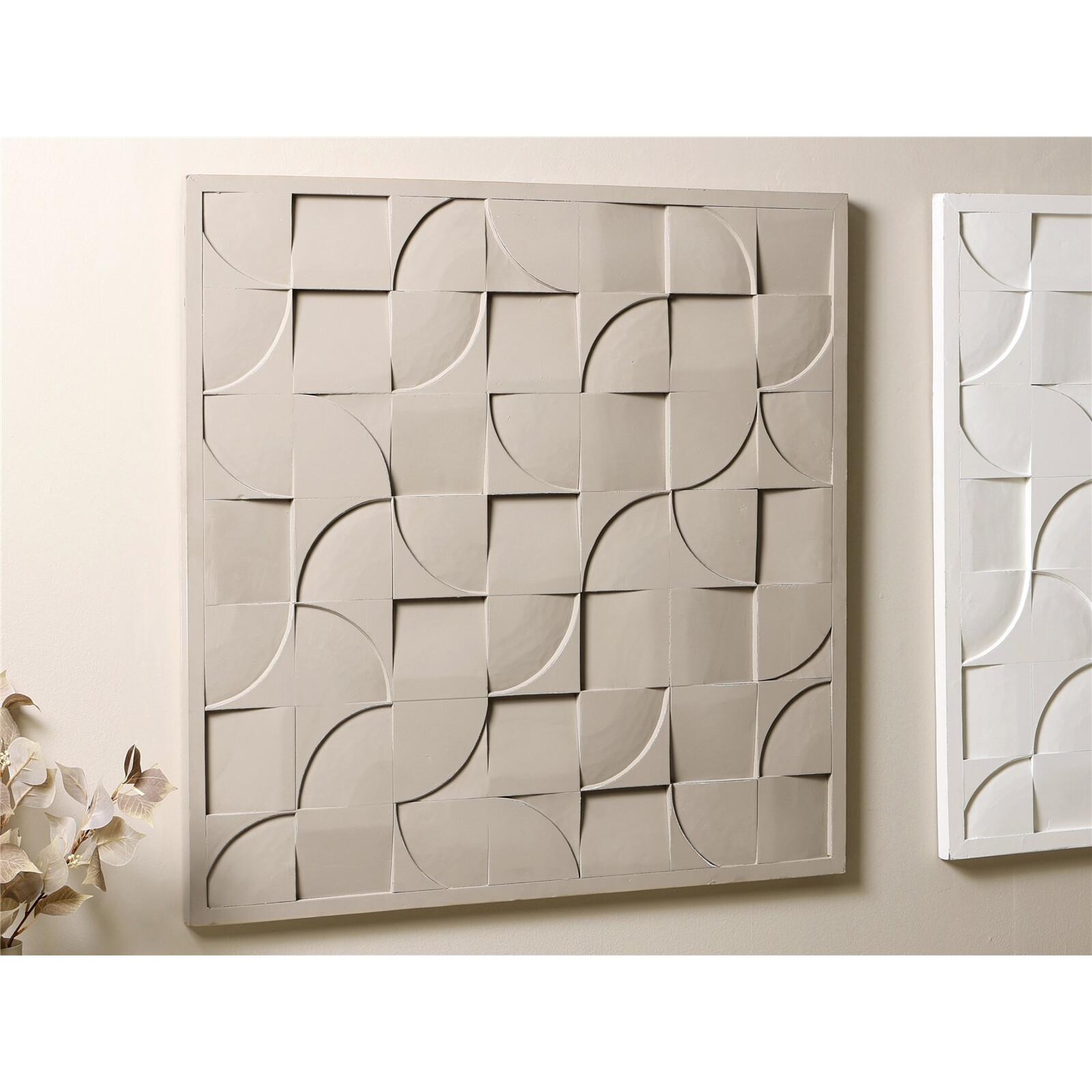 Panel tallado a distintas profundidades topo 90x90 cms. 90x3x90 cms. El mejor complemento para tu hogar.