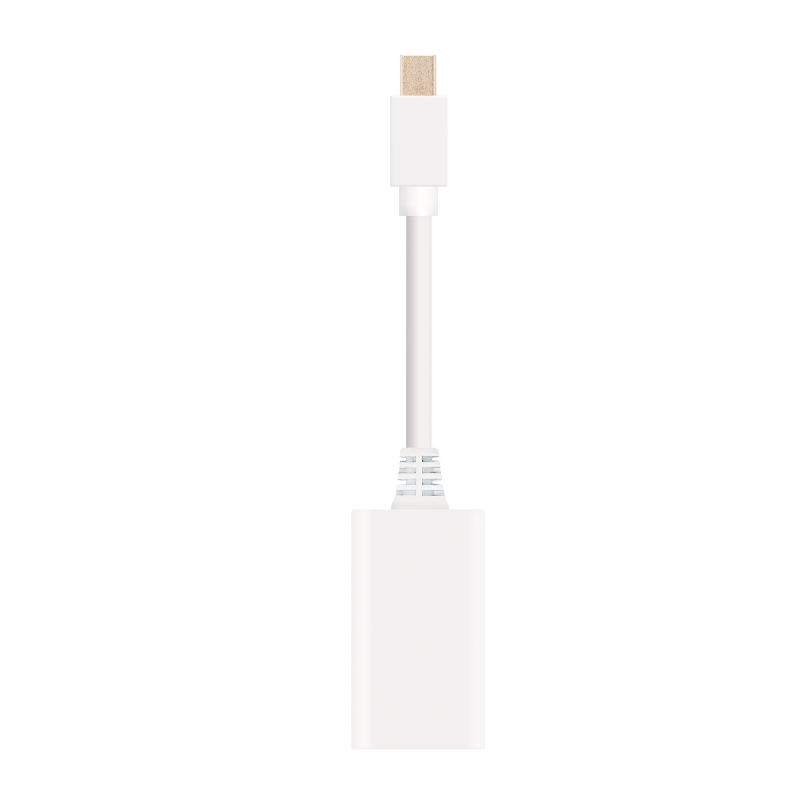 Nanocable CONVERSOR MINI DP A HDMI MINI DP/M-HDMI/H - Blanco - 15 CM