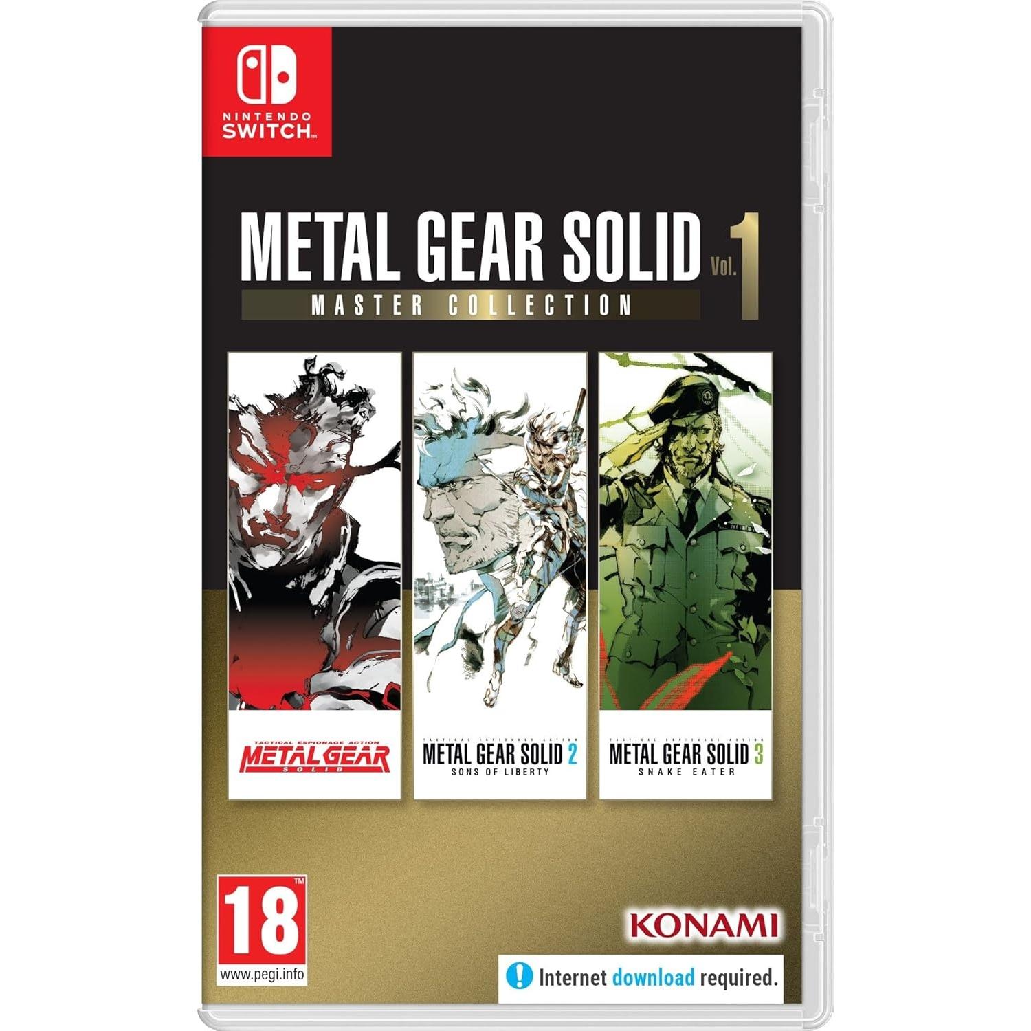 Metal Gear Solid: Master Collection Vol 1 Juego para Consola Nintendo Switch
