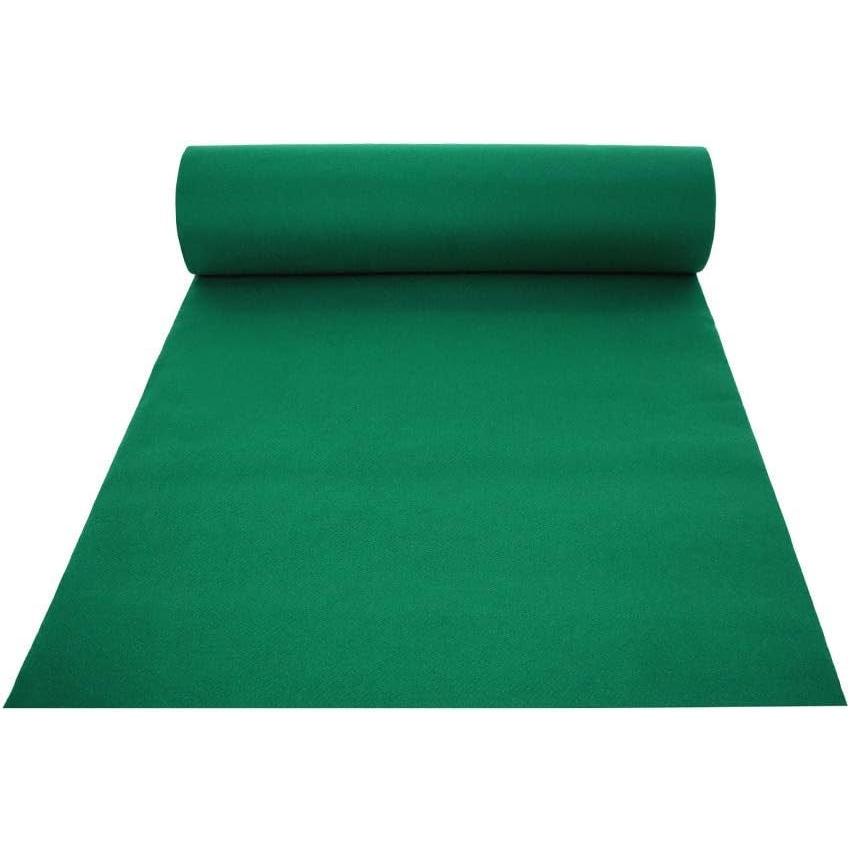Alfombra de pasillo para interior y exterior Verde H 1 x 30 m