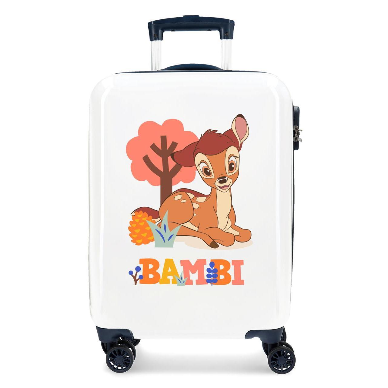 Disney Maleta de Viaje ABS Ligera y Duradera para Cabina 34L con Compartimentos Organizados y Diseño Clásico