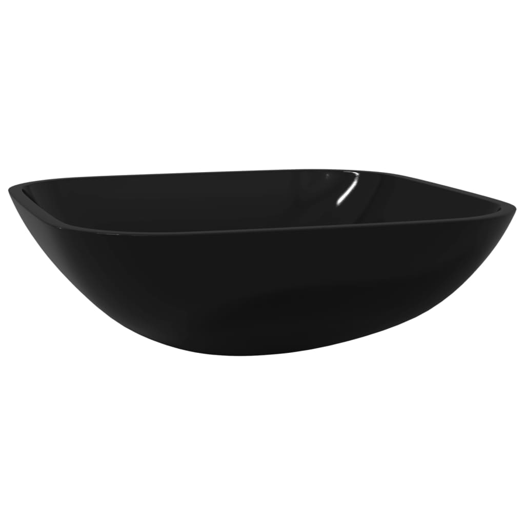 vidaXL Lavabo de vidrio transparente 42x42x14 cm
