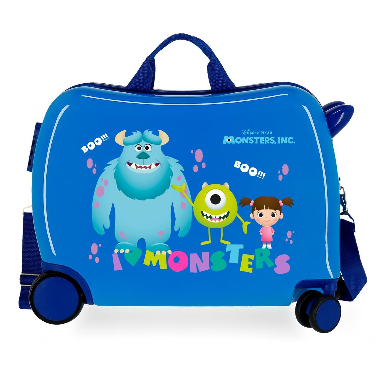 Disney Maleta Correpasillos ABS Rígida Family Pixar Azul
