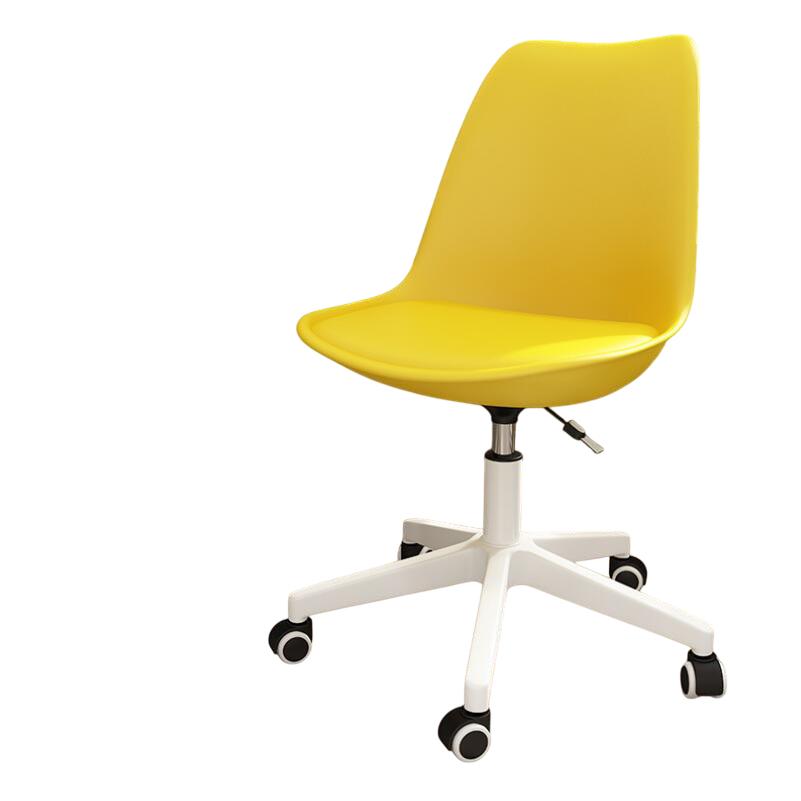 Silla de Oficina con Soporte Lumbar Giratoria Escritorio Sillon Ruedas Despacho casa salon habitacion ergonómica Gaming, escritorio, silla nordico tulipu