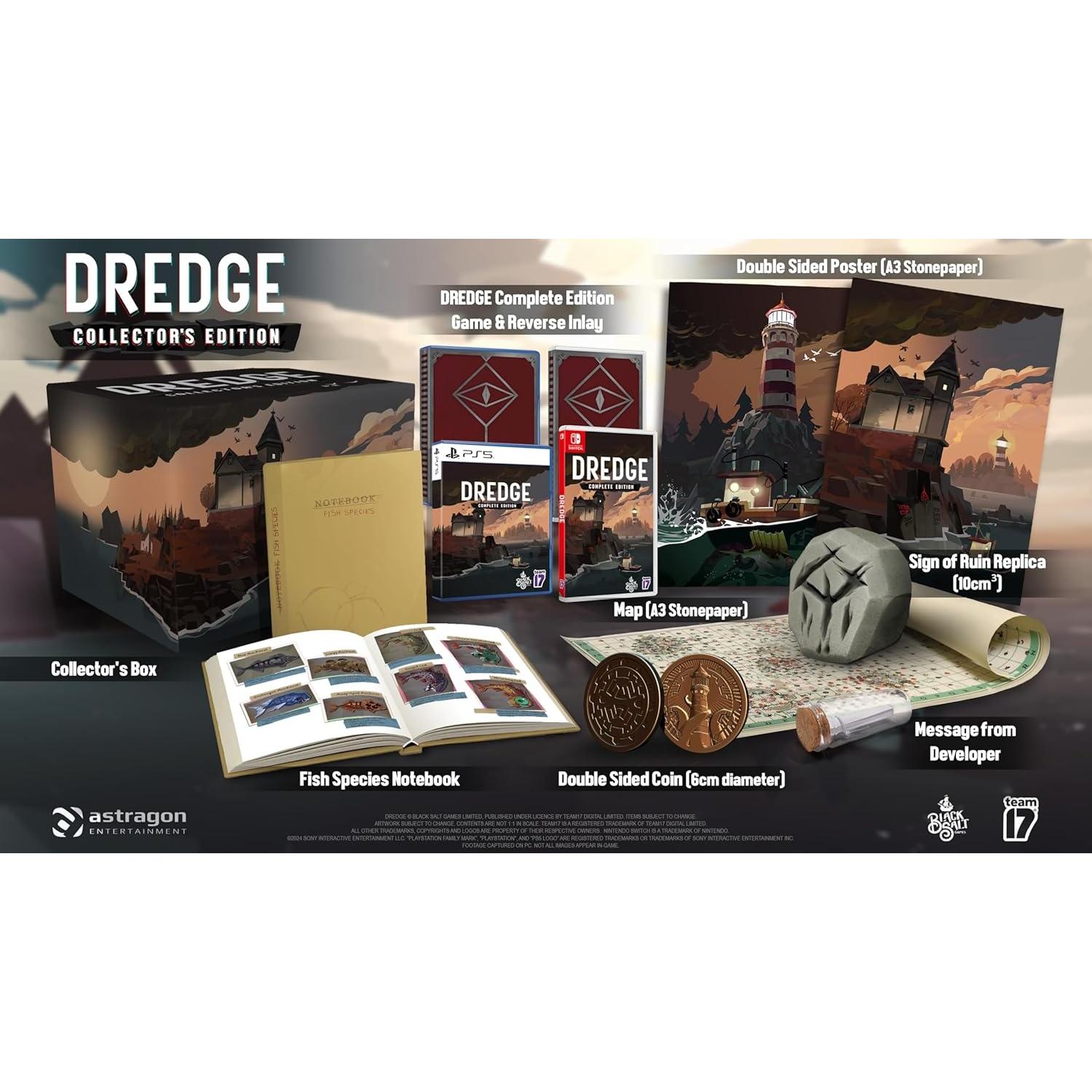 Dredge Complete Collector'S Edition Juego Fisico para Consola Nintendo Switch [ PAL ESPAÑA ]